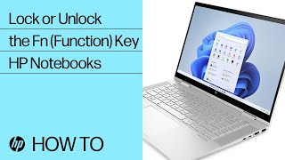 How to Lock or Unlock the Fn Function Key on an HP Notebook HP Support [upl. by Tullius912]