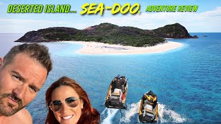 Island Camping Adventure Lobster Catch n Cook With Howe2live  Seadoo Trophy Fish Pro Review [upl. by Cardinal]