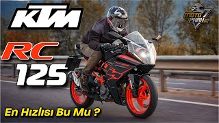 EN HIZLI EN PROFESYONEL 125 CC  KTM RC 125  A1 EHLİYET [upl. by Howie895]