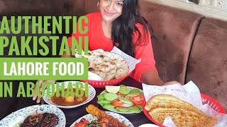 Authentic PAKISTANI Lahore Food in Abudhabi  Where to eat in Abu dhabi  Flavours of Pakistan [upl. by Emmie115]