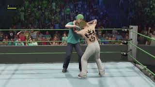 WWE 2K23 Nick vs Silky Johnson 92024 [upl. by Aretta]