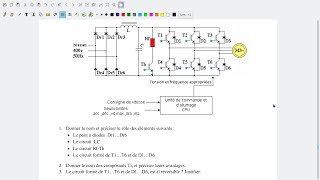 Correction exercice16  Variateur de vitesse [upl. by Eniamahs527]