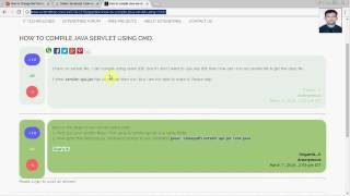 How to make simple web chat application using JAVA Easy Way Step6 Chatjava [upl. by Anetsirhc]