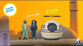 Stan Solo Custom Greedo and Garindan 118 Action Figures [upl. by Calvert]