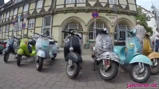 Vespa World Days 2017 Celle Germany  Aftermovie [upl. by Eniak]