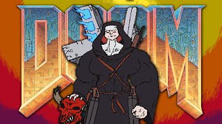 THE NUN WITH A GUN WEAPONS MOD  Doom 2  Doom Mods  Weapons Mod [upl. by Tnirb911]