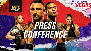 UFC 266 Prefight Press Conference [upl. by Alyss642]