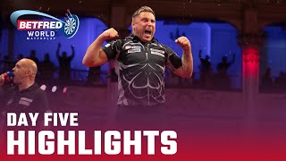 SENSATIONAL FINISHING  Day Five Highlights  2022 Betfred World Matchplay [upl. by Oleg]