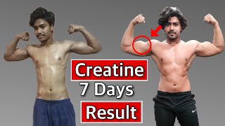 I take Creatine for 7 Days Shocking Result😱 [upl. by Grose792]