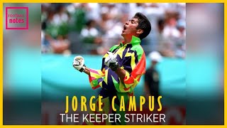 Jorge Campos the legendary Keeper Striker [upl. by Carine106]