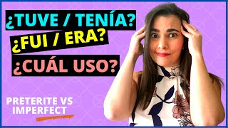 PRETERITE vs IMPERFECT – LEARN SPANISH PAST TENSE Final part [upl. by Mavis62]