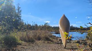 Boundary Waters Portage  Sawbill Lake MN [upl. by Hinson290]