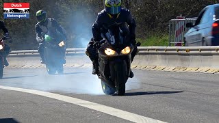 Best of Bikers 2020  Wheelies Rolling Burnouts Drag Racing amp more [upl. by Czarra]