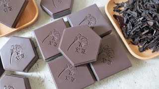 紫草根植萃皂  gromwell root herbal soap making extract from dried plants  手工皂 [upl. by Nolrak]