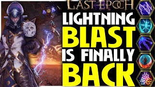 Last Epoch Lightning Blast 20 200 Cast Speed Runemaster Build Guide Showcase [upl. by Loutitia]