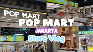 POP MART Gandaria City Mall Jakarta Indonesia 🇮🇩 Store Tour Vlog💗 [upl. by Mychal]