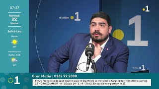 Guillaume Kasbarian député Renaissance entend la colère des retraités réunionnais [upl. by Junius838]