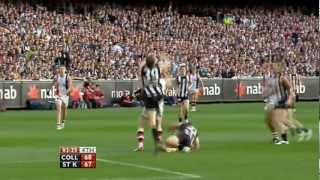 AFL 2010 Grand Final Draw Collingwood Vs St Kilda 2nd Half [upl. by Olotrab]