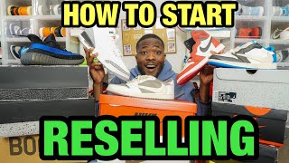 HOW TO START RESELLING SNEAKERS IN 2023 ULTIMATE GUIDE [upl. by Gnok701]