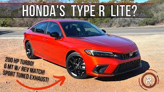 The 2022 Honda Civic Si Is A Type R Lite For Budget Minded Enthusiasts [upl. by Nahs431]