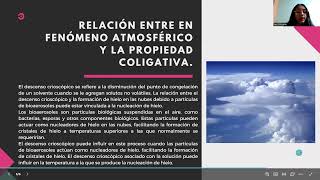 Descenso crioscópico relacionado con un fenómeno atmosférico [upl. by Wessling]