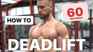 How to Deadlift 5 Simple Steps [upl. by Atikkin]