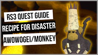 RS3 Free King Awowogei  Recipe for Disaster RFD Quest Guide  Ironman Friendly RuneScape 3 [upl. by Eilata368]