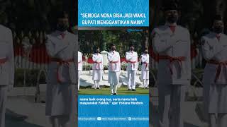 Ini Pesan Yohana Hindom untuk Anggota Paskibraka Nasional Asal Fakfak Indri Delvita [upl. by Cowey]