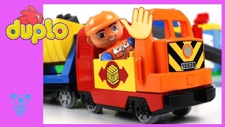 Trains for children video Lego Duplo Train Set  Toys Trains for kids video lego  Trains on youtube [upl. by Anerok]