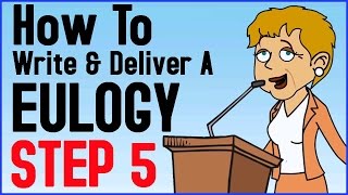 How To Write And Deliver A Eulogy Step 5 of 6  Rehearsing Delivery  Rehearse and Refine Tutorial [upl. by Ayet199]