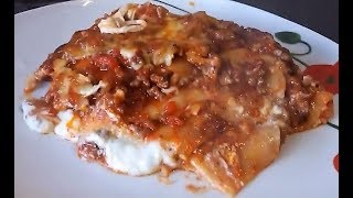 lasagne bolognaise a la creme fraiche simple rapide et délicieux😊👍 [upl. by Dat]