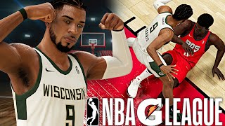 NBA 2K21 Next Gen MyCAREER 6  I STEPPED OVER HIM Last G Leauge Games [upl. by Pablo251]