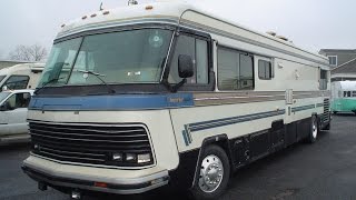 PreOwned 1987 Holiday Rambler Imperial 40  Mount Comfort RV [upl. by Natsuj]