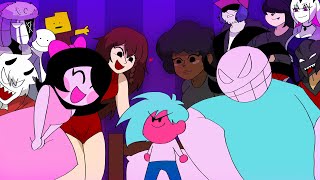 Power Hour but Everyone sing it FNF Animation [upl. by Atilam143]