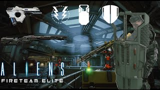 Aliens Fireteam Elite  Restock Turrets  Insane  No cards  Phalanx quotThe doorquot Gameplay [upl. by Rochella]