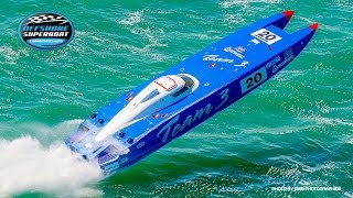 Offshore Superboats Rd 2 Mackay Qld August 7th 2016 [upl. by Barhos]