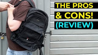 Pros AND Cons of the DUSLANG Laptop Backpack Review [upl. by Neurath163]