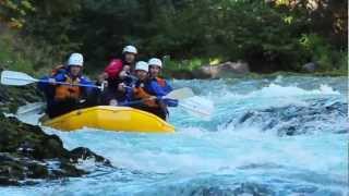 White Salmon River Rafting Fun in Washington  Wet Planet Whitewater [upl. by Llekcm]