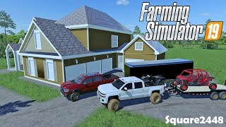 Moving Into New House  Homeowner Series  Farming Simulator 19 [upl. by Etteiluj]