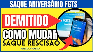 FUI DEMITIDO NO SAQUE ANIVERSÁRIO  COMO FICA MEU FGTS  LETÍCIA TORQUATO CONTADORA [upl. by Hgierb359]