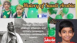 History of Saudi Arabia🇸🇦 Evolution of Saudi Arabia King Saud saudinationalday [upl. by Kcirdled69]