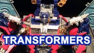 Transformers DOTM Toys w Ultimate Optimus Prime Toy Fair Transformers Toys Preview [upl. by Harrow]