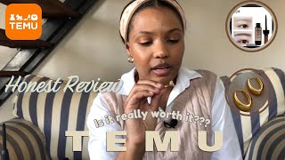 TEMU HAUL  HONEST REVIEW  SOUTH AFRICAN YOUTUBER [upl. by Glaab]