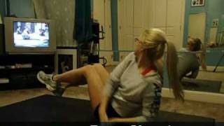 P90X Ab Ripper X Womens Results Kati Heifner Bombshell Dynasty [upl. by Yrellam145]