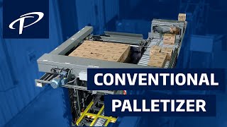 Conventional Palletizing case and bag palletizers Systems overview [upl. by Bocock]