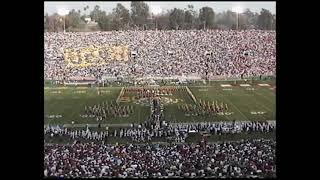 1994  UCLA vs Wisconsin The Rose Bowl Halftime 1194 [upl. by Nnalyrehs]