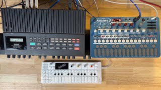 Chill Wave w Liven Ambient Ø KORG M1 VST YAMAHA RX17 OP1 field  20240911 Plates by atnr [upl. by Llertnad411]