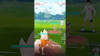 Dusk Lycanroc VS Day Lycanroc PVP Form Fight in pokemongo [upl. by Jakob]