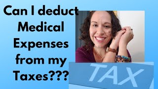 Can You Deduct Medical Expenses From Taxes [upl. by Llerahc]