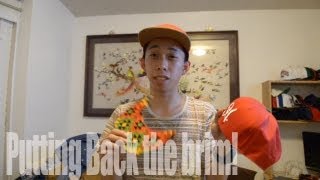 DIY How to put the brim back to the hat tutorial  Customize Yo Hat 4 [upl. by Dilisio29]